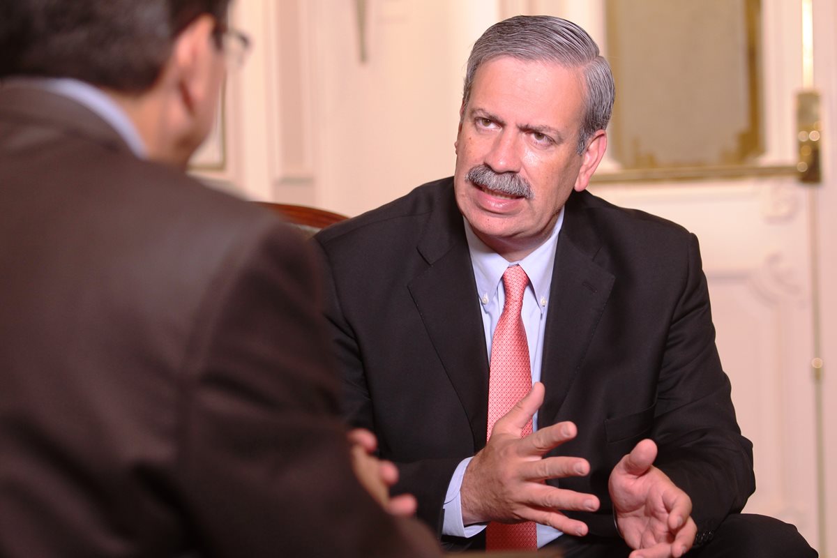 Francisco Gonzáles, director general de ProMéxico. (Foto Prensa Libre: Álvaro Interiano)