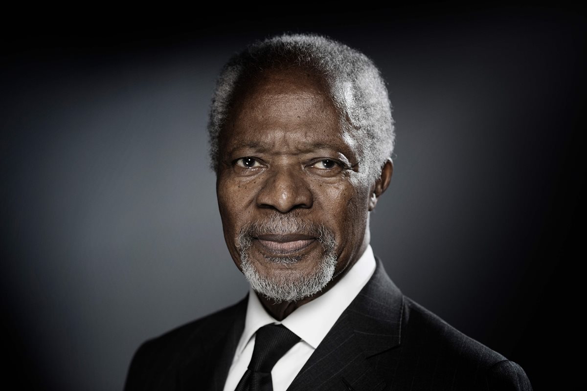 Kofi Atta Annan fue el séptimo secretario general de las Naciones Unidas, cargo que ocupó entre 1997 y 2006.