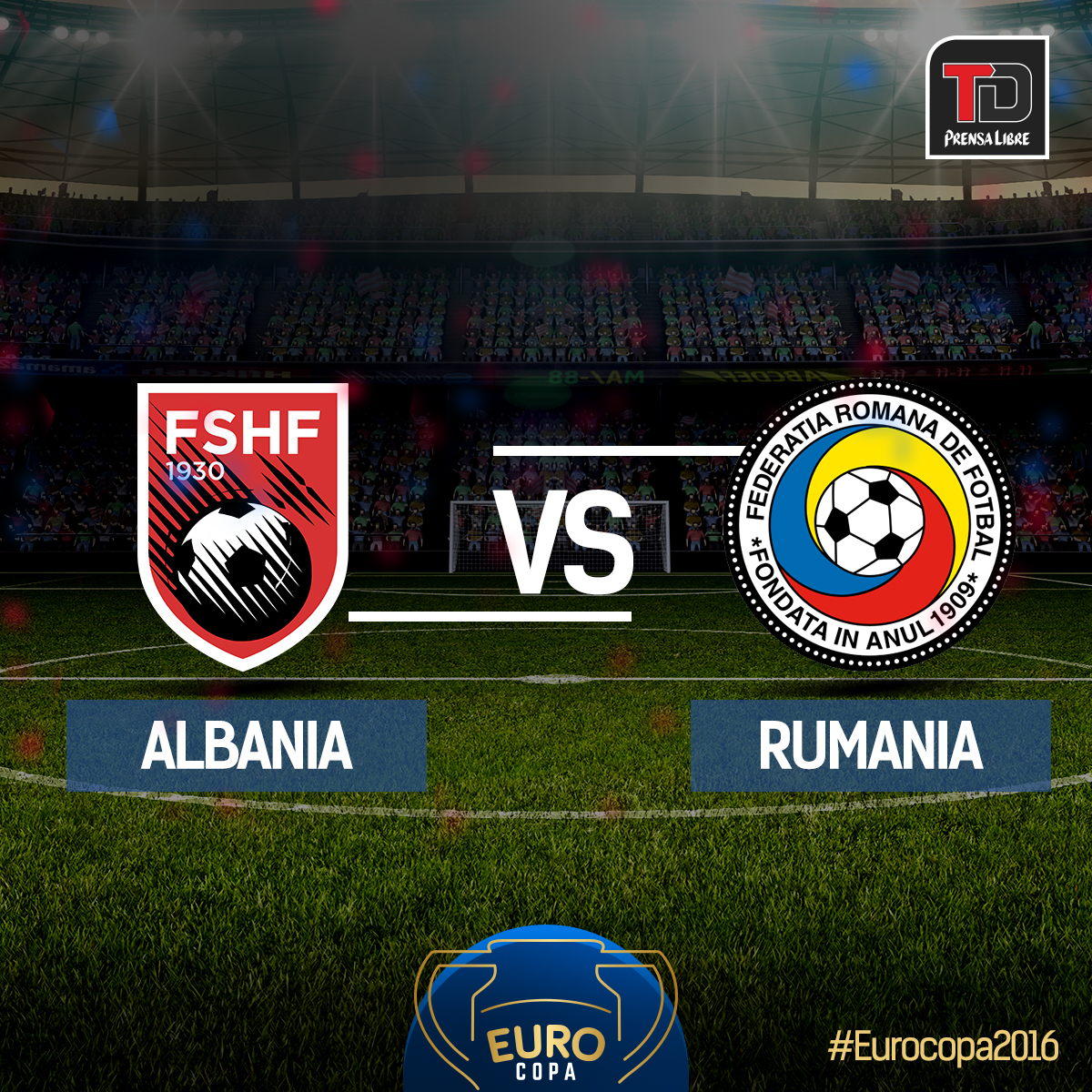 Albania aún no suma puntos en la Euro y este domingo enfrenta a Rumania. (Foto Prensa Libre: TodoDeportes)