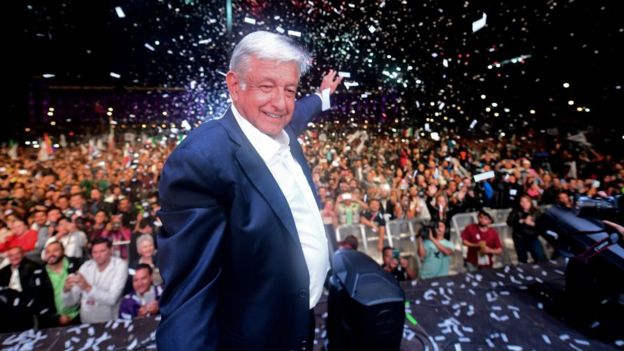 Andrés Manuel López Obrador obtuvo una votación histórica en las elecciones presidenciales. (AFP)