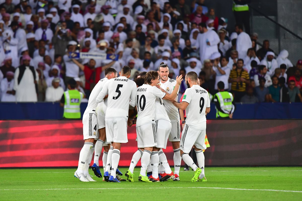 El Real Madrid ganó sin problemas la final del Mundial de Clubes contra el Al Ain. (Foto Prensa Libre: AFP)