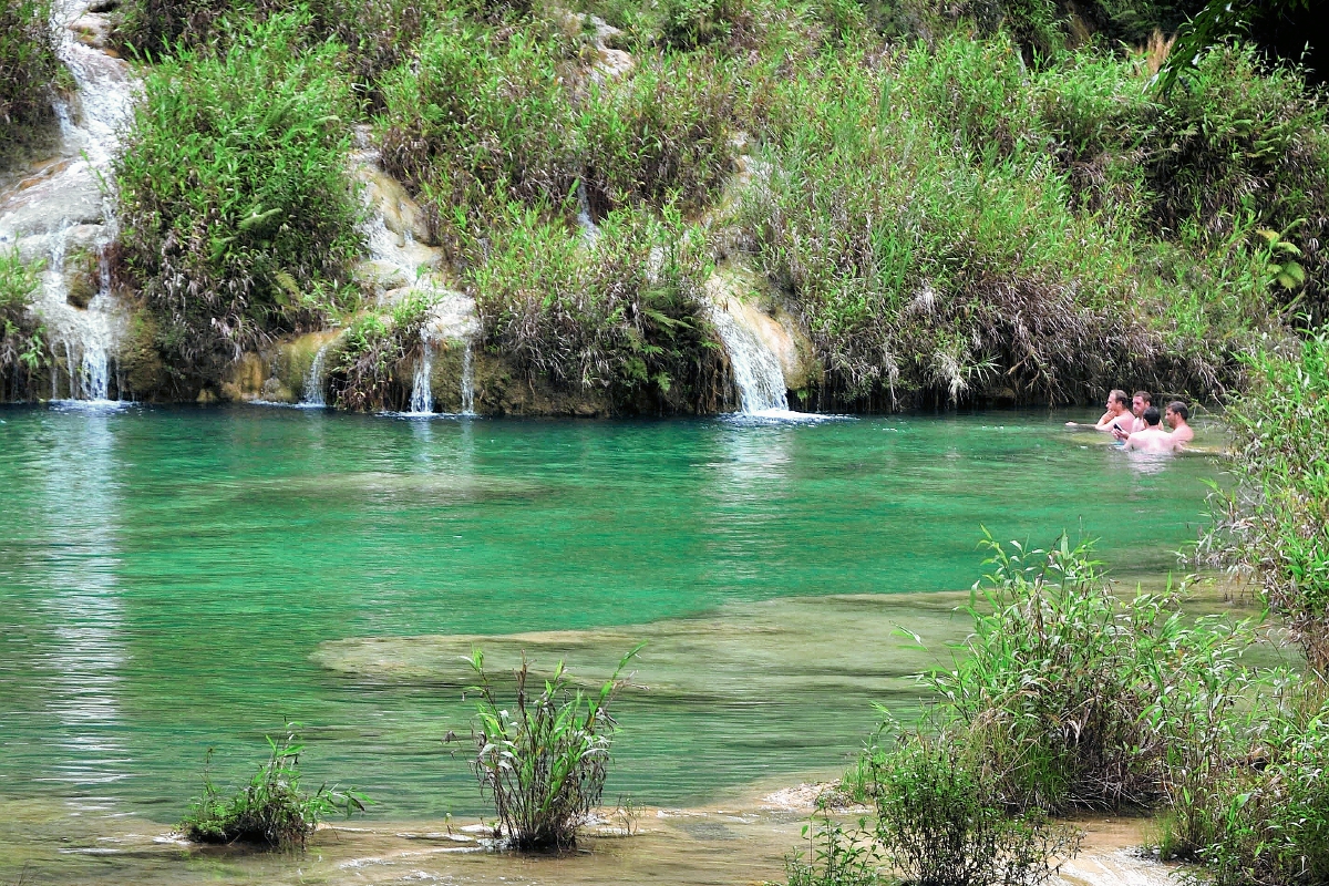 Parque Semuc Champey. (foto Prensa Libre: Hemeroteca PL)