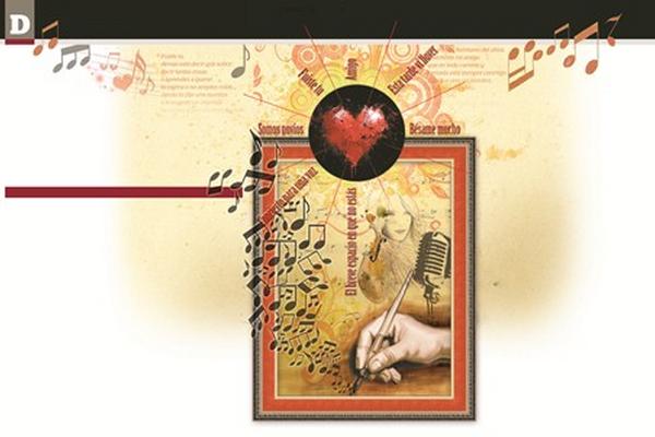 Es indiscutible el valor poético que tienen algunas canciones. Ilustración Prensa Libre: Mynor Álvarez