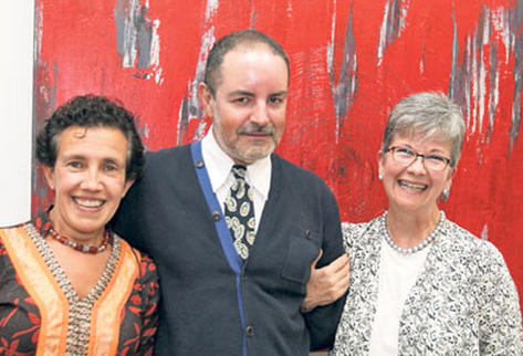 Silvia Herrera,  José Manuel Mayorga y Stephanie Bloem. (Foto Prensa Libre: Edwin Castro)