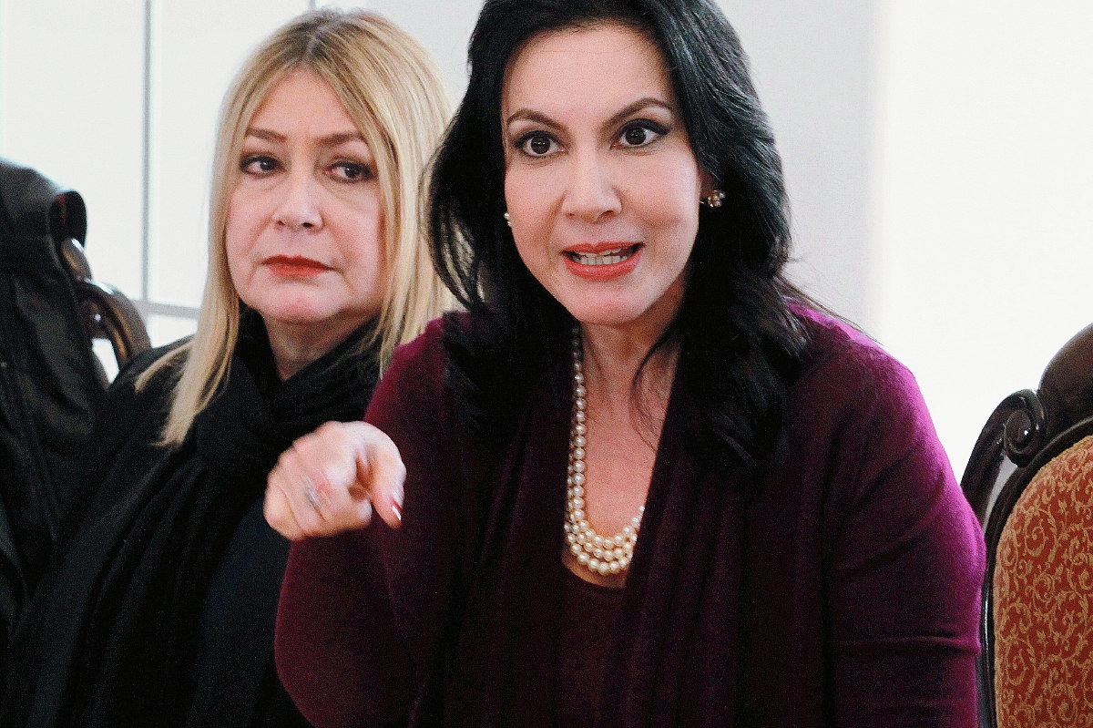 En enero  Ríos Sosa fue invitada por el PLP, pero no se concretó su incorporación. (Foto Prensa Libre: Hemeroteca PL)