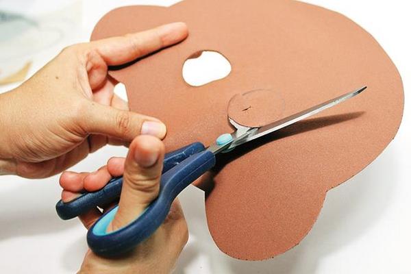 Puedes hacer más máscaras de tus personajes favoritos. (Foto Prensa Libre: Desarrollo del Lector)