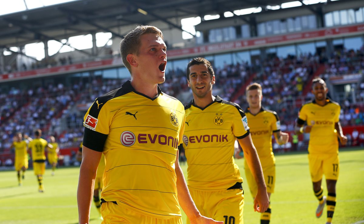 El Dortmund parece recuperarse de una temporada convulsa como la anterior y ahora es líder. (Foto Prensa Libre: AFP)