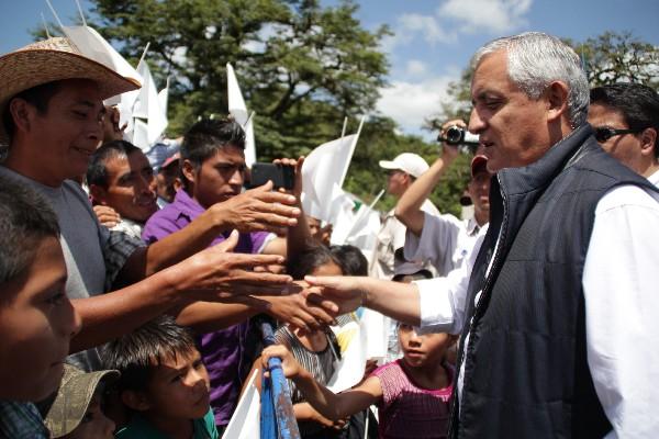 Pérez Molina visita Ixtatán