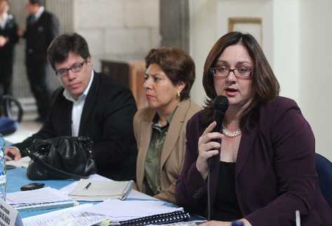 Claudia Del Águila, viceministra de Economía. (Foto Prensa Libre: Hemeroteca PL)