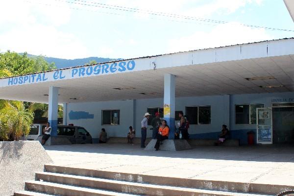Fachada del Hospital de Guastatoya, El Progreso