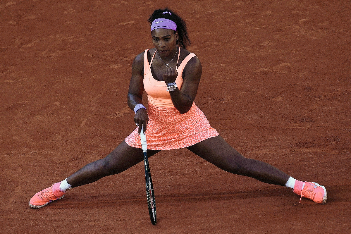 Serena Williams supo reponerser luego de ceder el primer set. (Foto Prensa Libre: AFP)