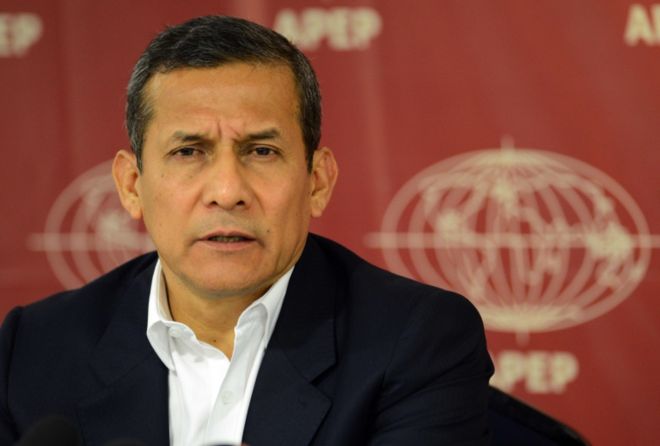 Humala estuvo en prisión preventiva los últimos 9 meses. AFP