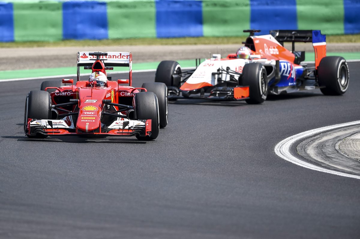 Sebastian Vettel ganó el pasado fin de semana en el GP de Hungría. (Foto Prensa Libre: EFE)