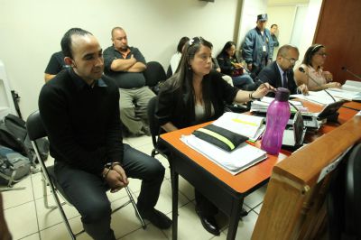 La Fiscalía solicitó al Juzgado de Femicidio que envíe a juicio oral a Rafael Morales Loarca. (Foto Prensa Libre: R. Méndez)