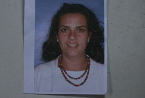 Florence Benefle, de 35 años, maestra de el colegio Julio Verne, fue asesinada en un sector de San José Pinula. (Foto Prensa Libre: Saúl Martínez)