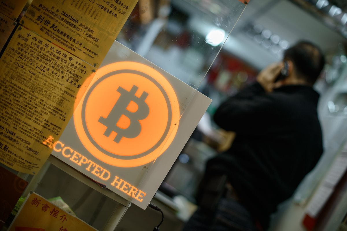 El bitcoin es una moneda virtual que escapa a todo control. (Foto Prensa Libre: AFP)