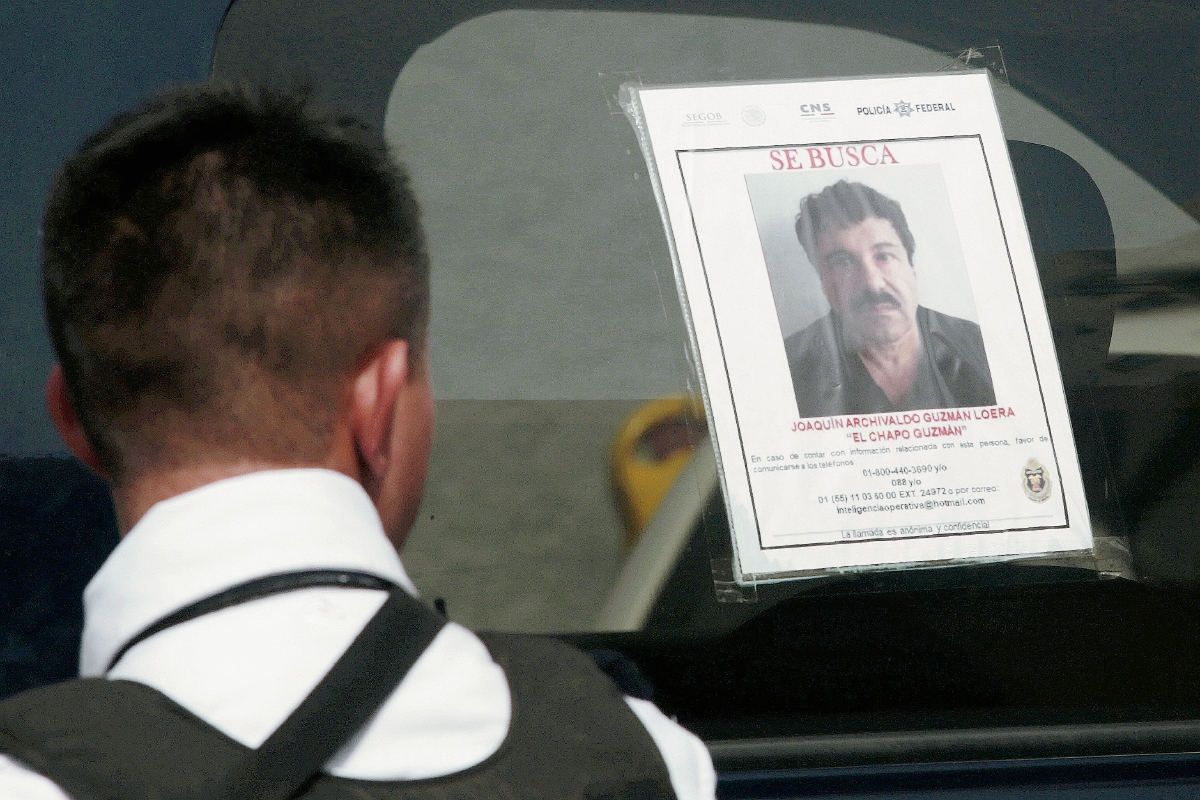 La fuga del Chapo ha causado al Gobierno de México una humillación internacional. (Foto Prensa Libre: AFP).