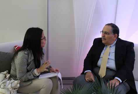 Ricardo Siman, presidente de Almacenes Siman, en entrevista con Prensa Libre, ofreció detalles de la expansión de la cadena en el país. (Foto Prensa Libre: Pedro Barrera)