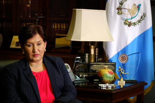 Congresistas de Estados Unidos respaldan gestión de la fiscal general, Thelma Aldana. (Foto Prensa Libre: Hemeroteca PL)