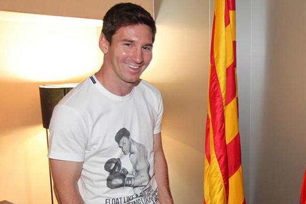 Lionel Messi se intregró a la selección de Argentina. (Foto Prensa Libre: EFE)