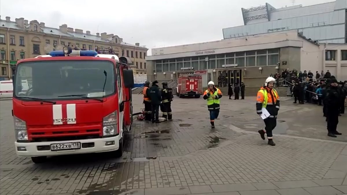 Ascienden a 14 los muertos en atentado contra el metro de San Petersburgo