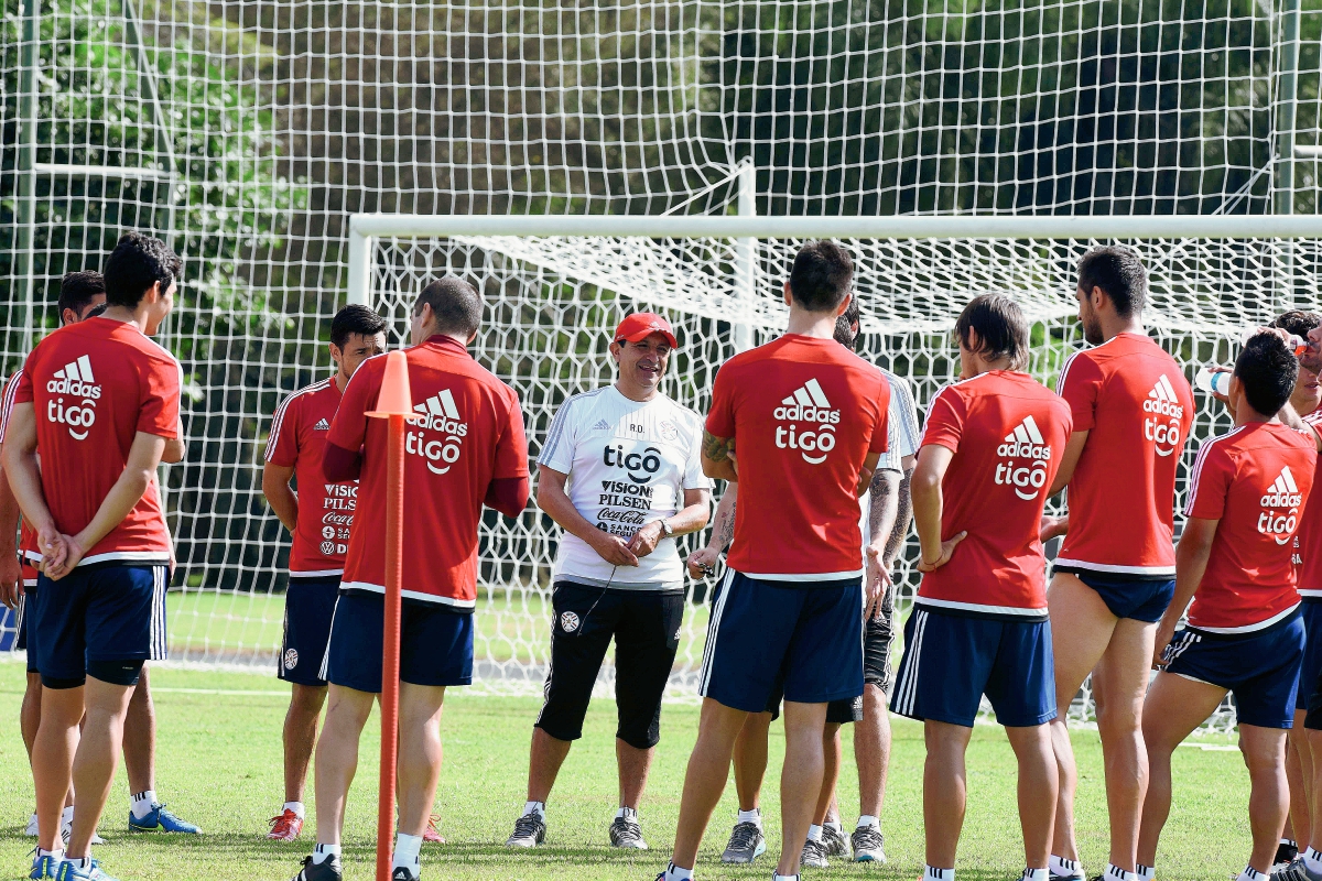 Paraguay está obligado a hacer un buen papel en la Copa América. (Foto Prensa Libre: AFP)