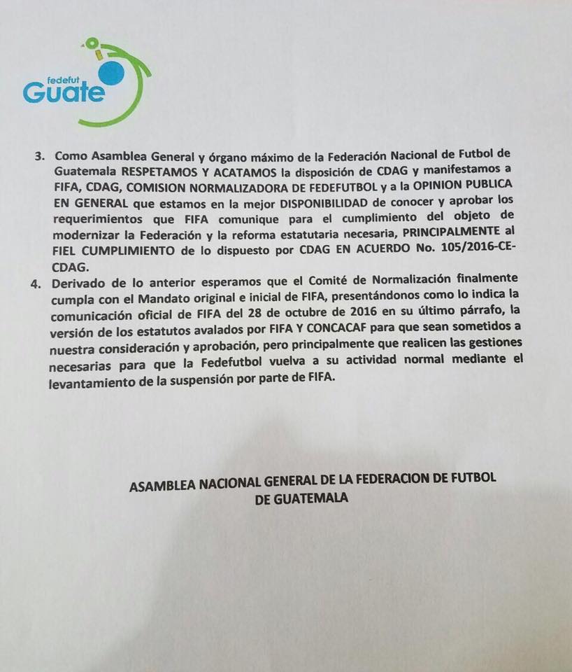 Este es el comunicado que emitió la Asamblea. (Foto Prensa Libre: Hemeroteca PL)