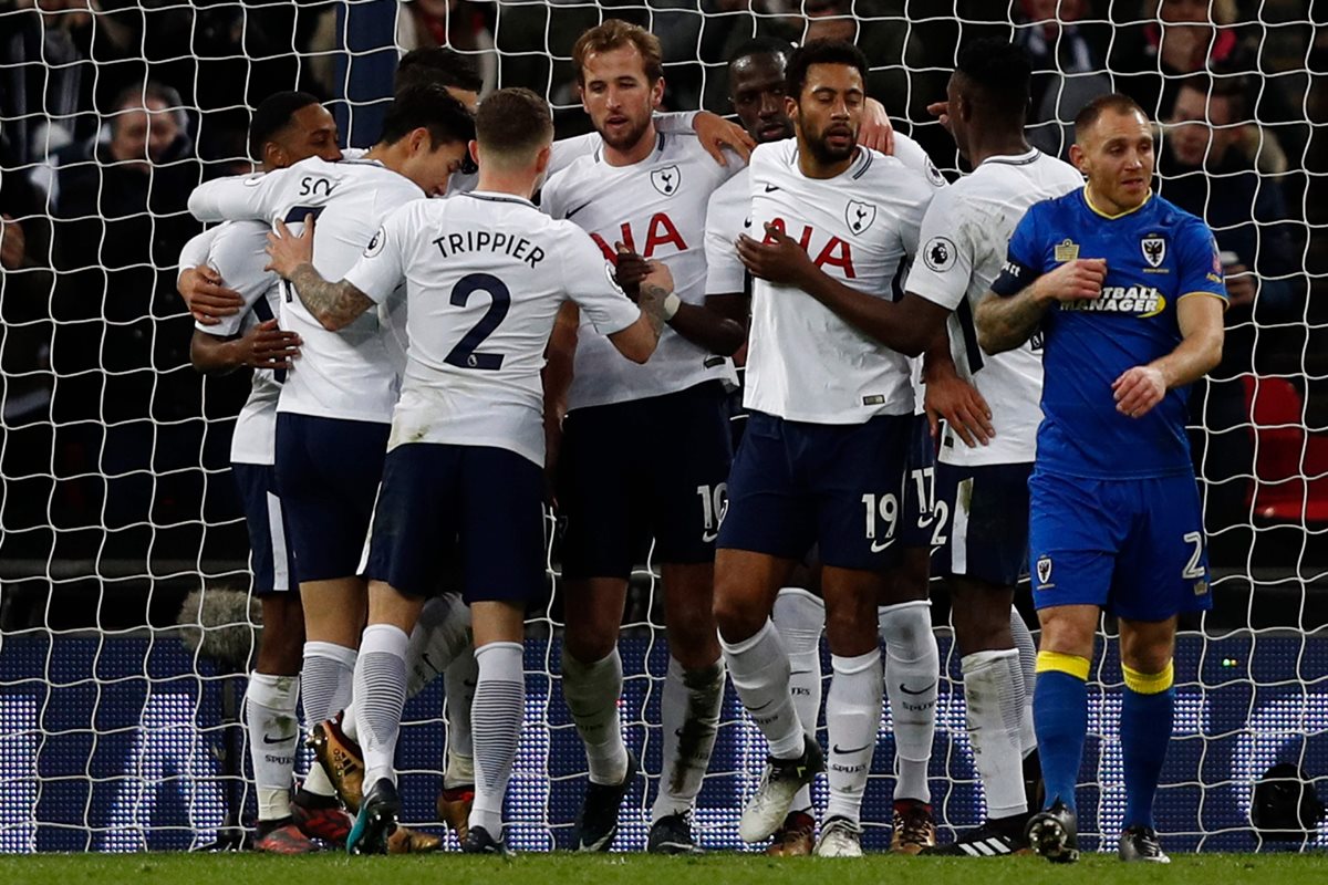 Kane es uno de los jugadores más codiciados en el mercado del futbol. (Foto Prensa Libre: AFP)