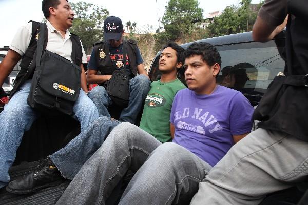 Desarticuladas 85 bandas   (Foto: Prensa Libre)