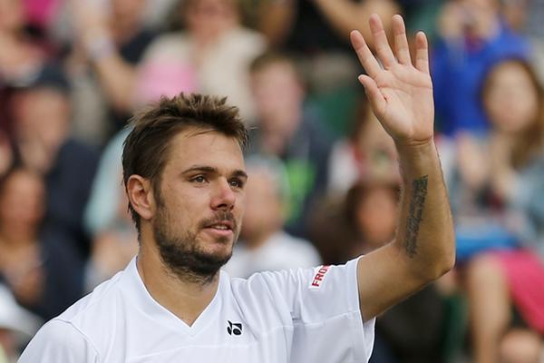 Wimbledon podría ser el segundo título en el año para Wawrinka. (Foto Prensa Libre: AFP)