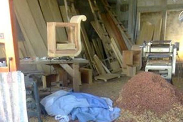 El ataque contra el excandidato fue perpetrado en el interior de la vivienda en Moyuta, Jutiapa. (Foto Prensa Libre: Oscar González)<br _mce_bogus="1"/>