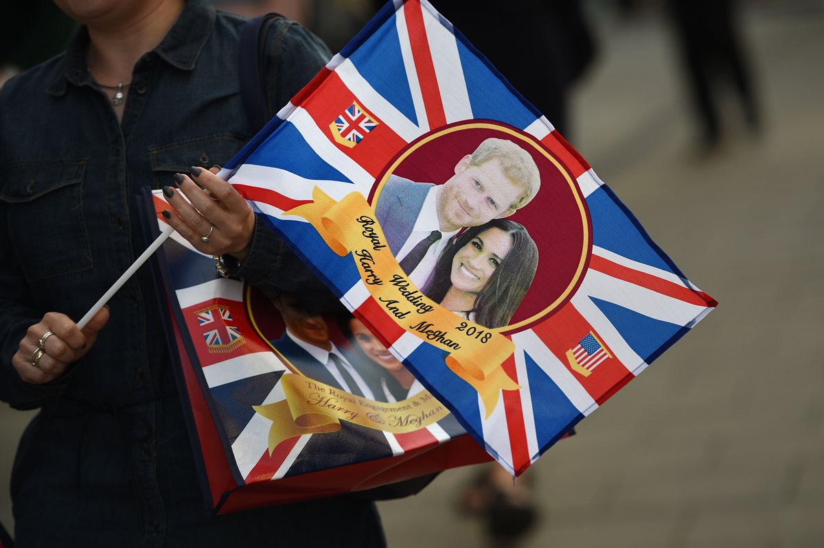 Conozca la fecha, hora y en dónde ver la boda real del príncipe Enrique y Meghan Markle (Foto Prensa Libre: AFP).