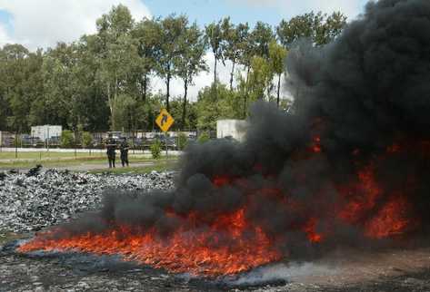 La Policía asegura que los mayores decomisos se han logrado por la quema de amapola y marihuana.