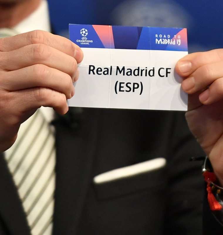 Estas son las llaves de los octavos de final de la Liga de Campeones de Europa que se disputarán entre febrero y marzo de 2019. (Foto Prensa Libre: AFP)