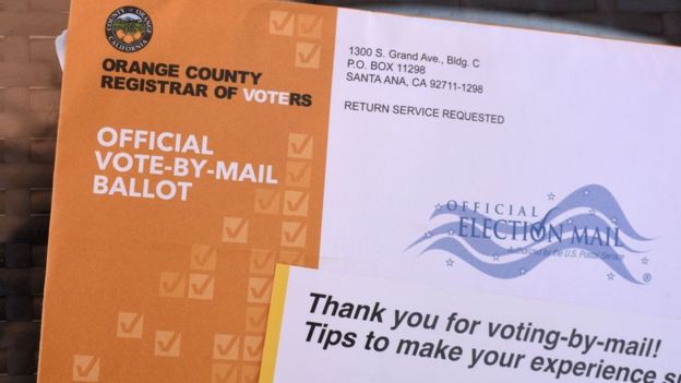 No todos los estados permiten alternativas al sufragio presencial como el voto por correo. GETTY IMAGES