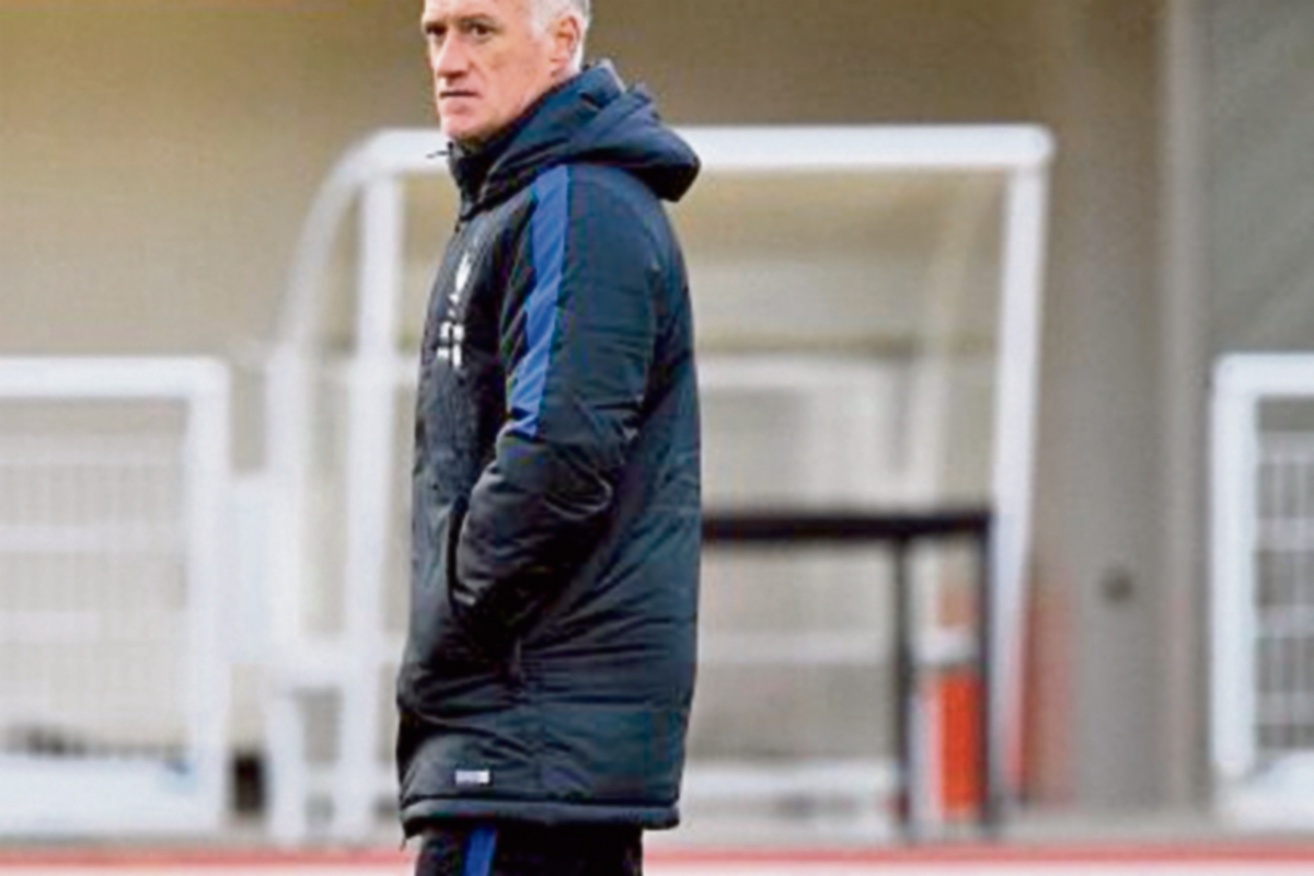 Didier Deschamps está listo con la selección.