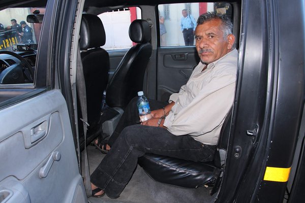 José Carrillo Hernández, reclamaba una propiedad del Estado y logró el desalojo de la subestación 13.4 de la PNC. (Foto Prensa Libre: PNC)