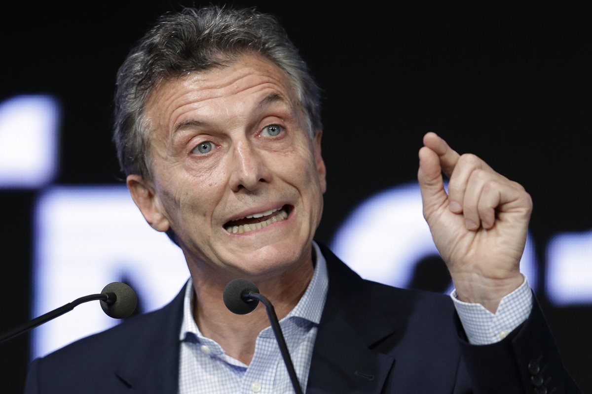Mauricio Macri, recién electo presidente de Argentina. (Foto Prensa Libre: AP).