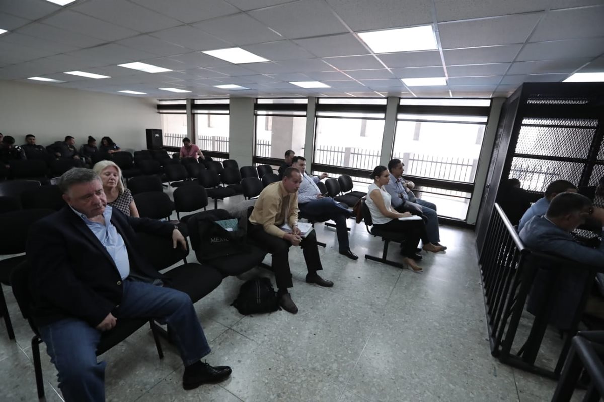 Audiencia Caso Agua Mágica. Escuchan al testigo Héctor Antonio Blanco. (Foto Prensa Libre: Juan Diego González)