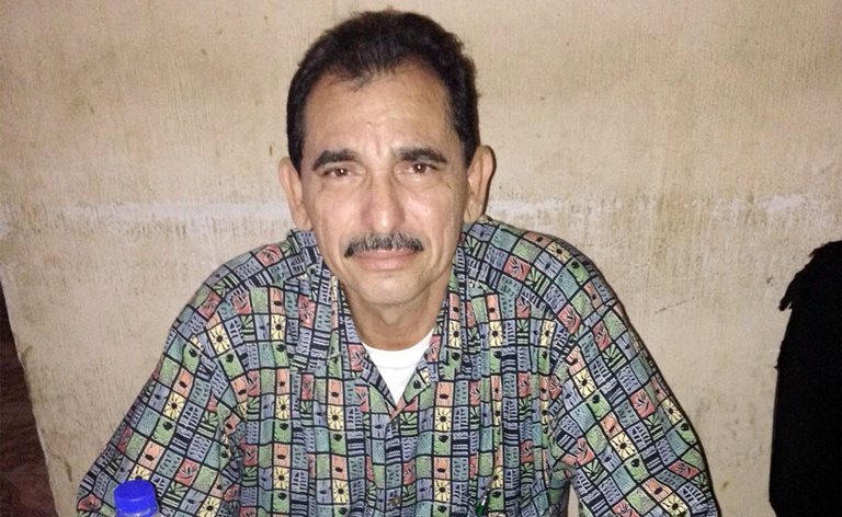 Carlos Aroldo Portillo Orellana, presunto violador capturado en Morales, Izabal. (Foto Prensa Libre: Edwin Perdomo)