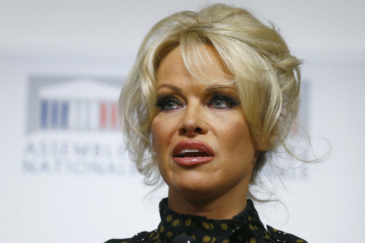La actriz y modelo Pamela Anderson fue una conejita de Playboy. (Foto Prensa Libre: AP)