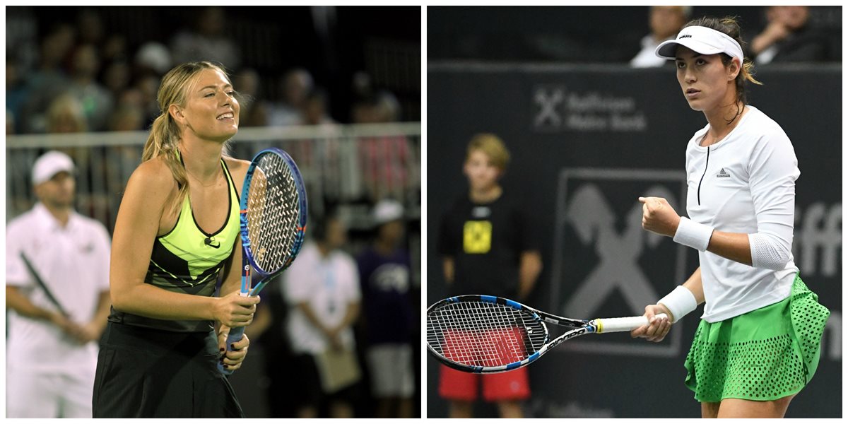 Sharapova y Muguruza llevarán el espectáculo a Madrid. (Foto Prensa Libre: TodoDeportes)
