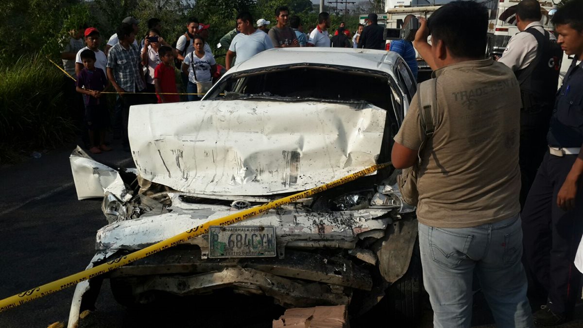 Mujer muere en accidente de tránsito, en Coatepeque