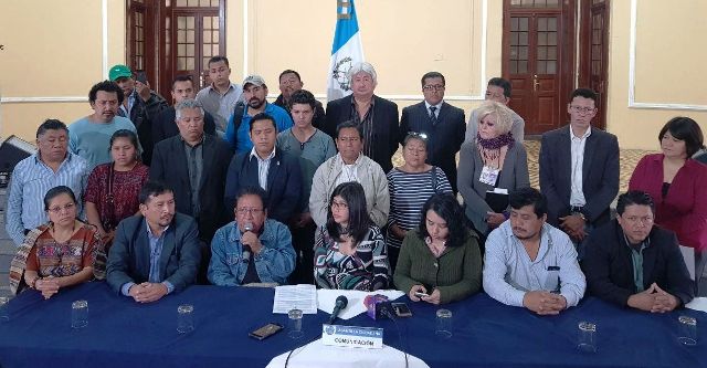 Diferentes sectores anuncian una manifestación para el 16 de noviembre para exigir la renuncia del presidente Jimmy Morales. (Foto Prensa Libre: Usac)