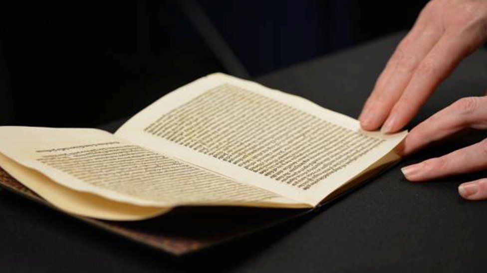 La misiva describe la llegada al "Nuevo Mundo": las Américas. REUTERS