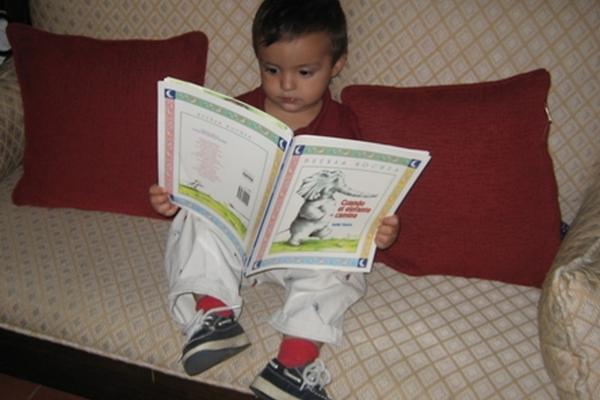 Los libros estimulan la imaginación de los niños.<br mce_bogus="1"/>