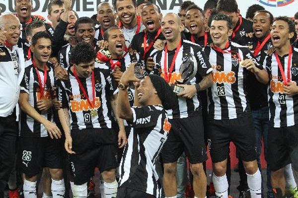 Atlético Mineiro se coronó campeón de la Recopa Sudamericana 2014. (Foto Prensa Libre: EFE)