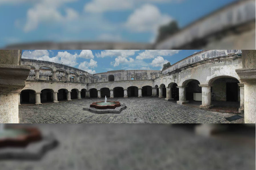 El convento Santa Teresa en Antigua Guatemala será el punto de encuentro de artistas. (Foto Prensa Libre: Cortesía Anita Lara)