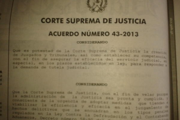 El Juzgado de Paz de Faltas de Defraudación y Contrabando Aduanero funcionará en Tecún Umán, San Marcos. (Foto Prensa Libre: Archivo)