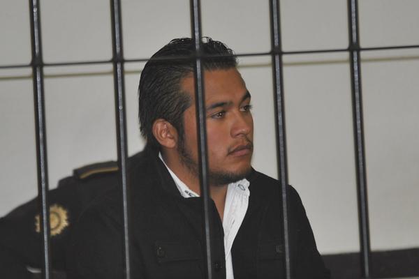 Mario Giovanny Arango Pérez de 21 años, fue sentenciado a 20 años de cárcel por el homicidio de un indigente (Foto Prensa Libre: Alejandra Martínez)